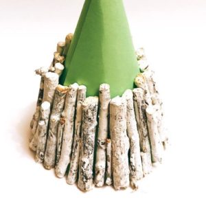 手作りクリスマスツリーを作る手順画像