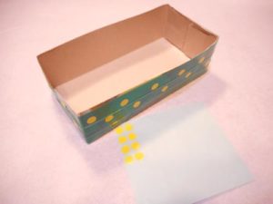 トイレットペーパー芯で作る収納ボックスの作り方の手順画像